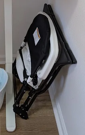 Packed up high chair
